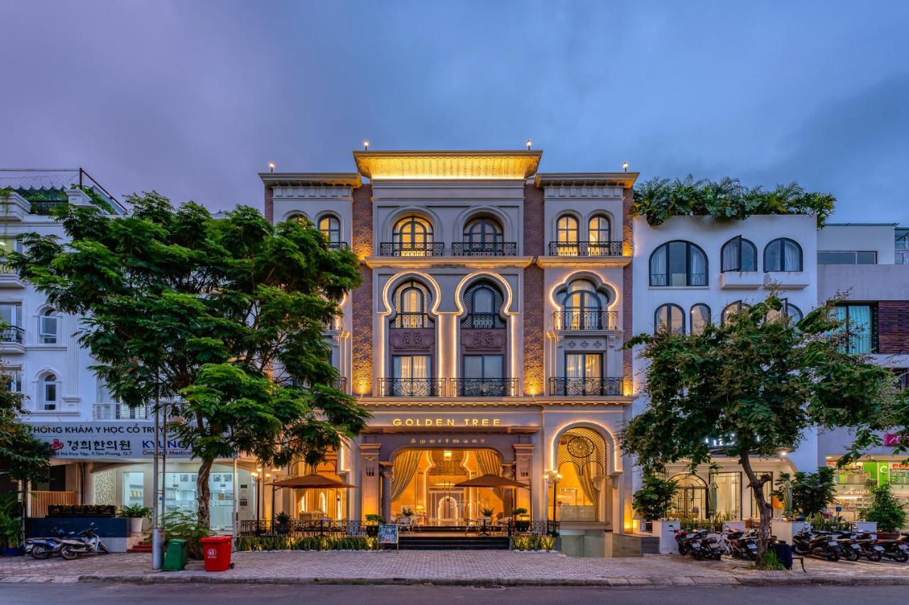 Golden Tree Hotel & Apartment Хошимин Экстерьер фото